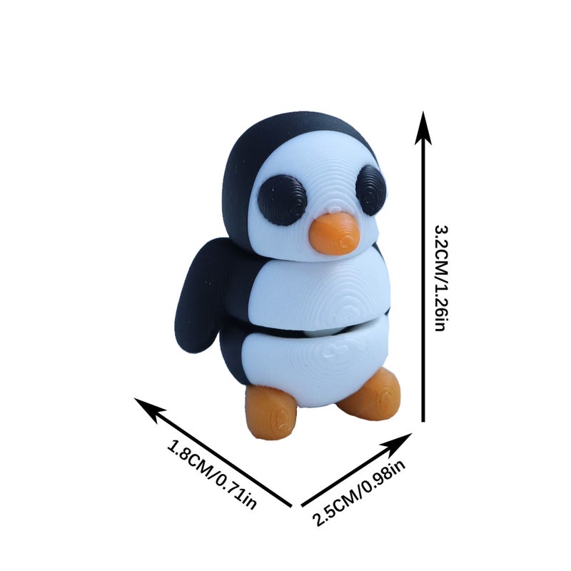 3D Printed Mini Animal Model Toy – PLA Eco-Friendly Cartoon Doll for Ages 15-17 - Image 1
